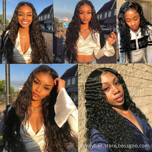 Glueless Full Lace Brazilian Human Hair Wig, Unprocessed 100% Human Hair Full Lace Wig, Natural Human Hair Wig For Black Women